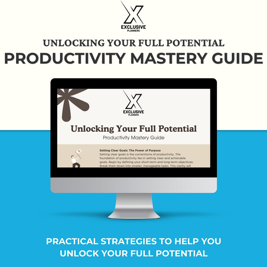 Unlocking Your Full Potential: Productivity Mastery Guide